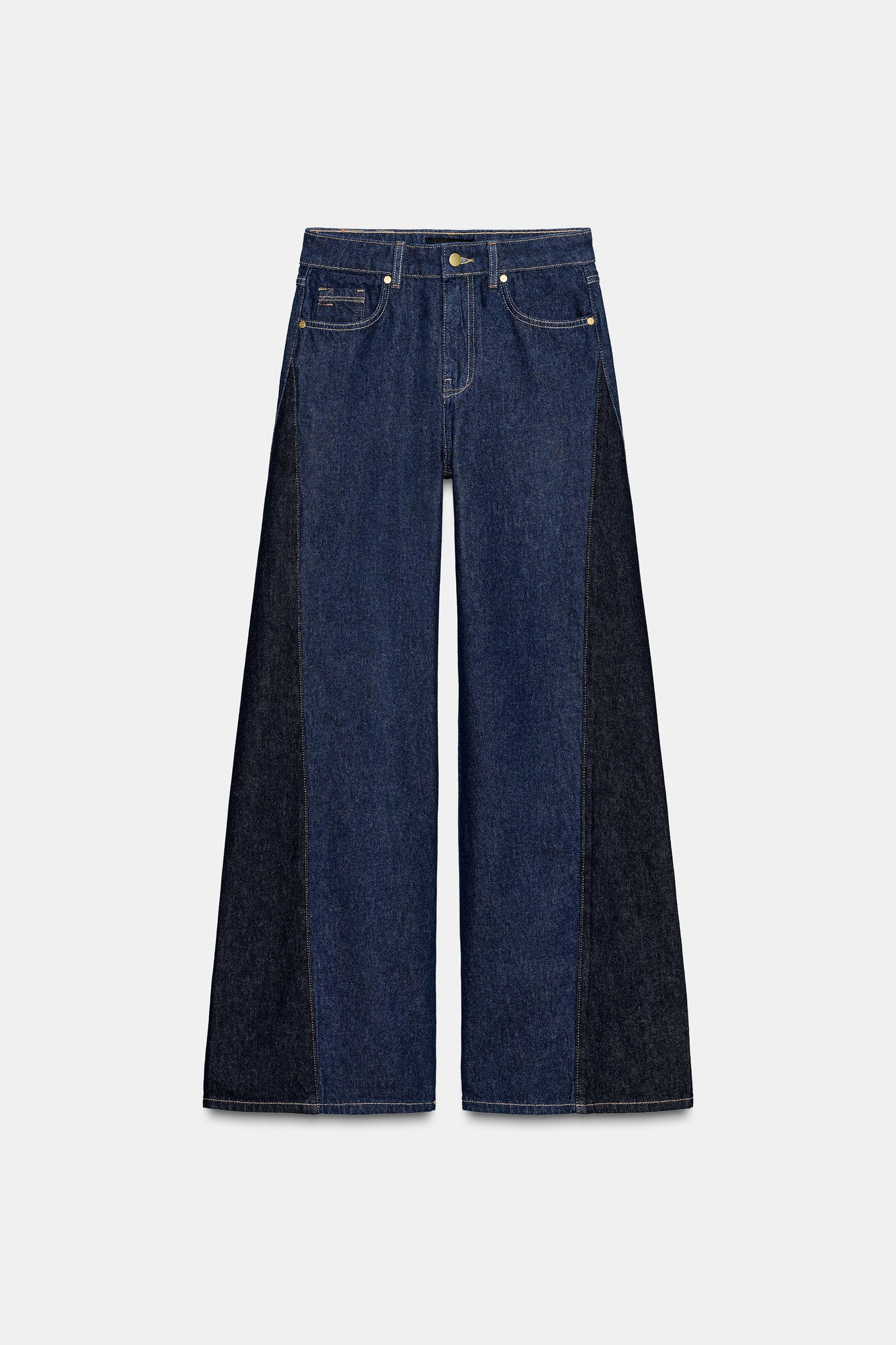 Wide-Leg High-Waist Jeans