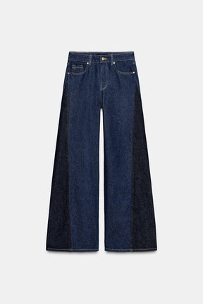 Wide-Leg High-Waist Jeans