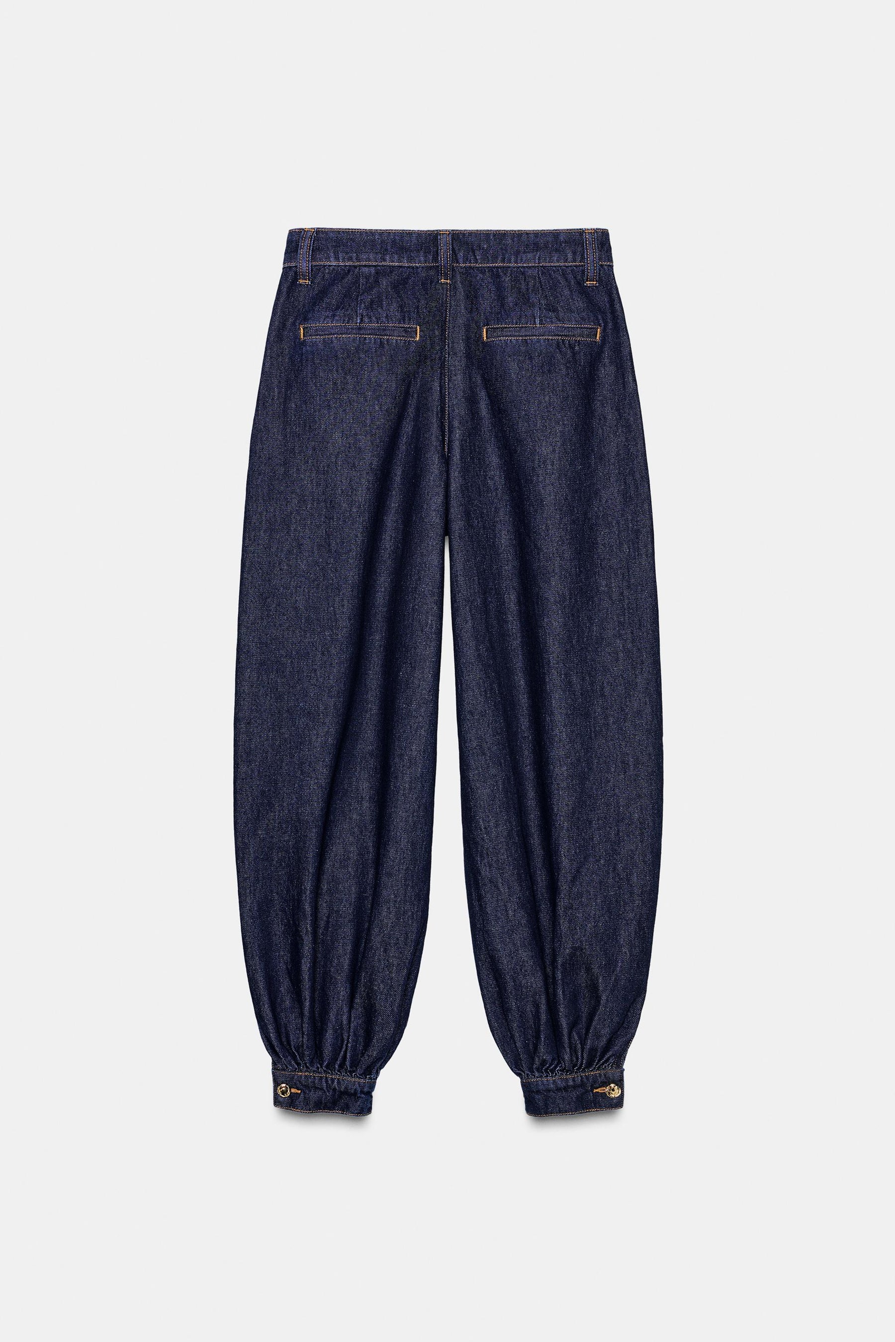 DENIM TROUSERS