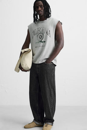 WASHED PRINT TANK TOP - Image 6