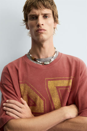 VARSITY OPEN-KNIT T-SHIRT - Image 5