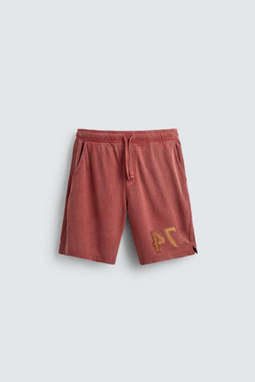 VARSITY OPEN-WEAVE TEXTURED BERMUDA SHORTS - Image 7