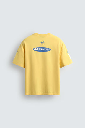 T-SHIRT WITH CONTRAST TEXT PRINTS - Image 8