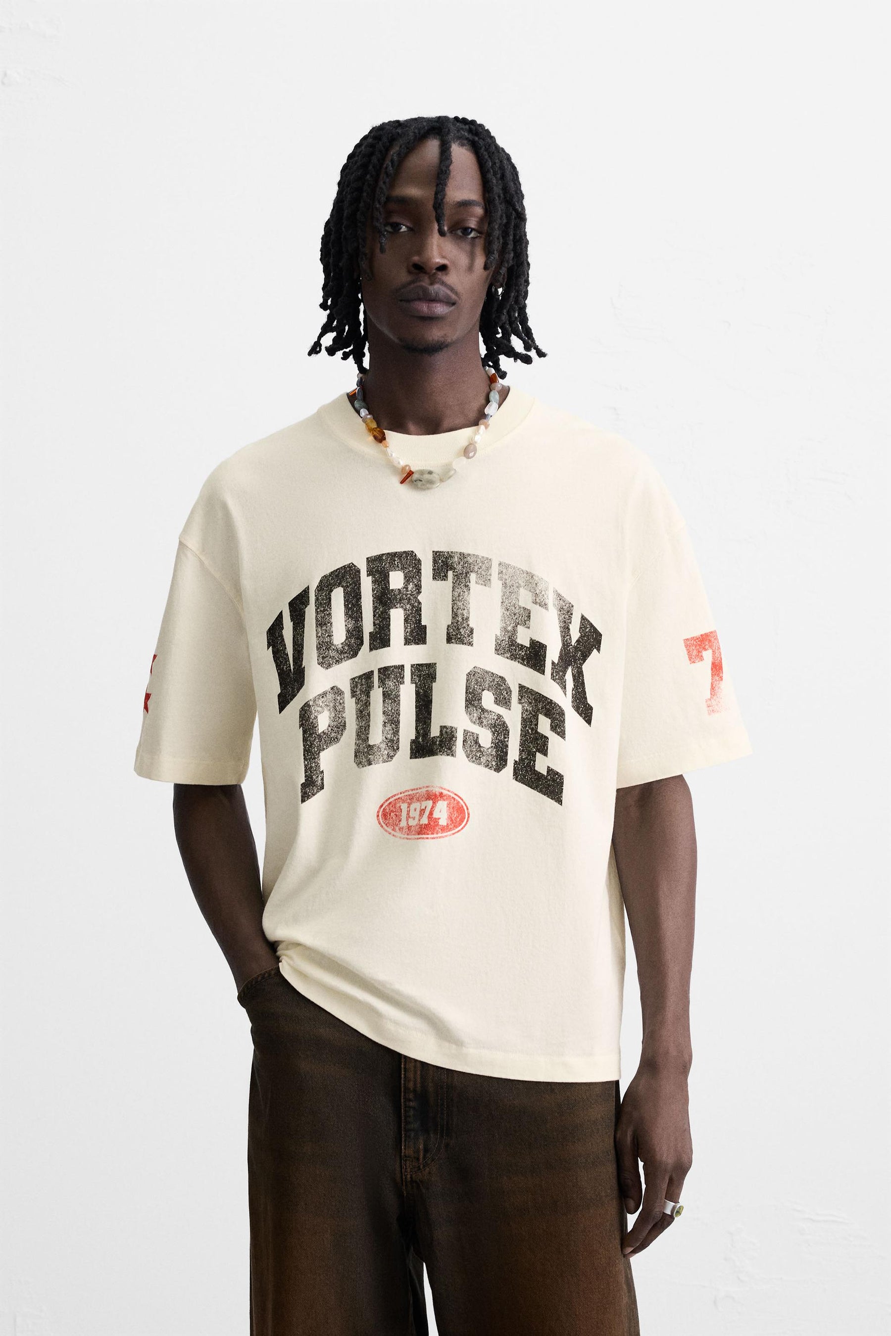 WASHED PRINT T-SHIRT - Image 2