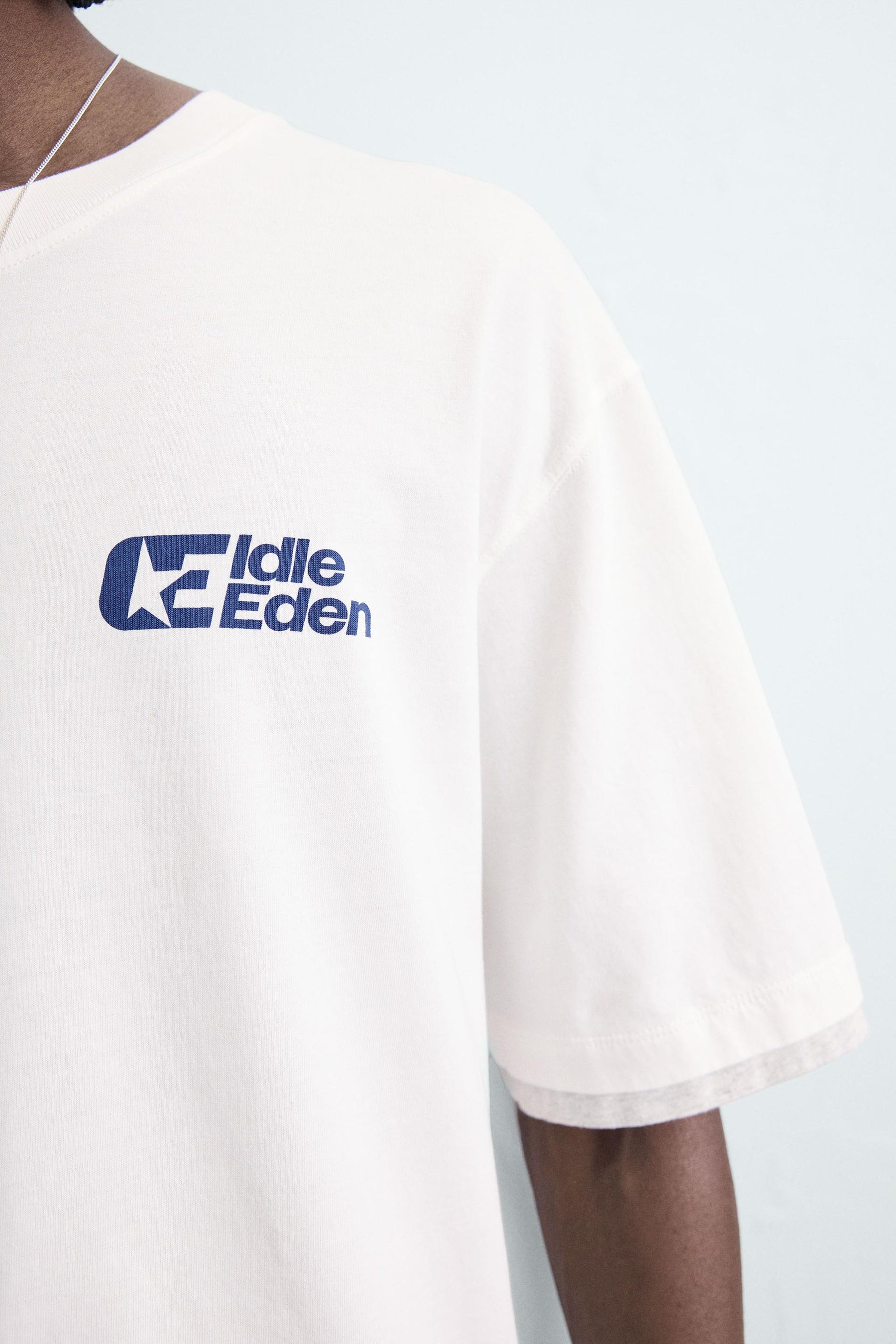 PRINTED SLOGAN T-SHIRT - Image 5