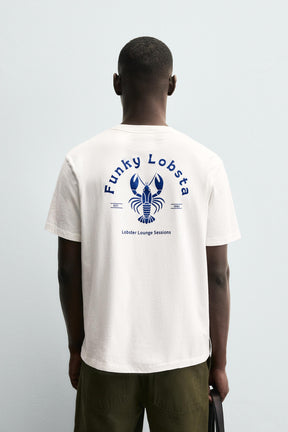 LOBSTER PRINT T-SHIRT - Image 3