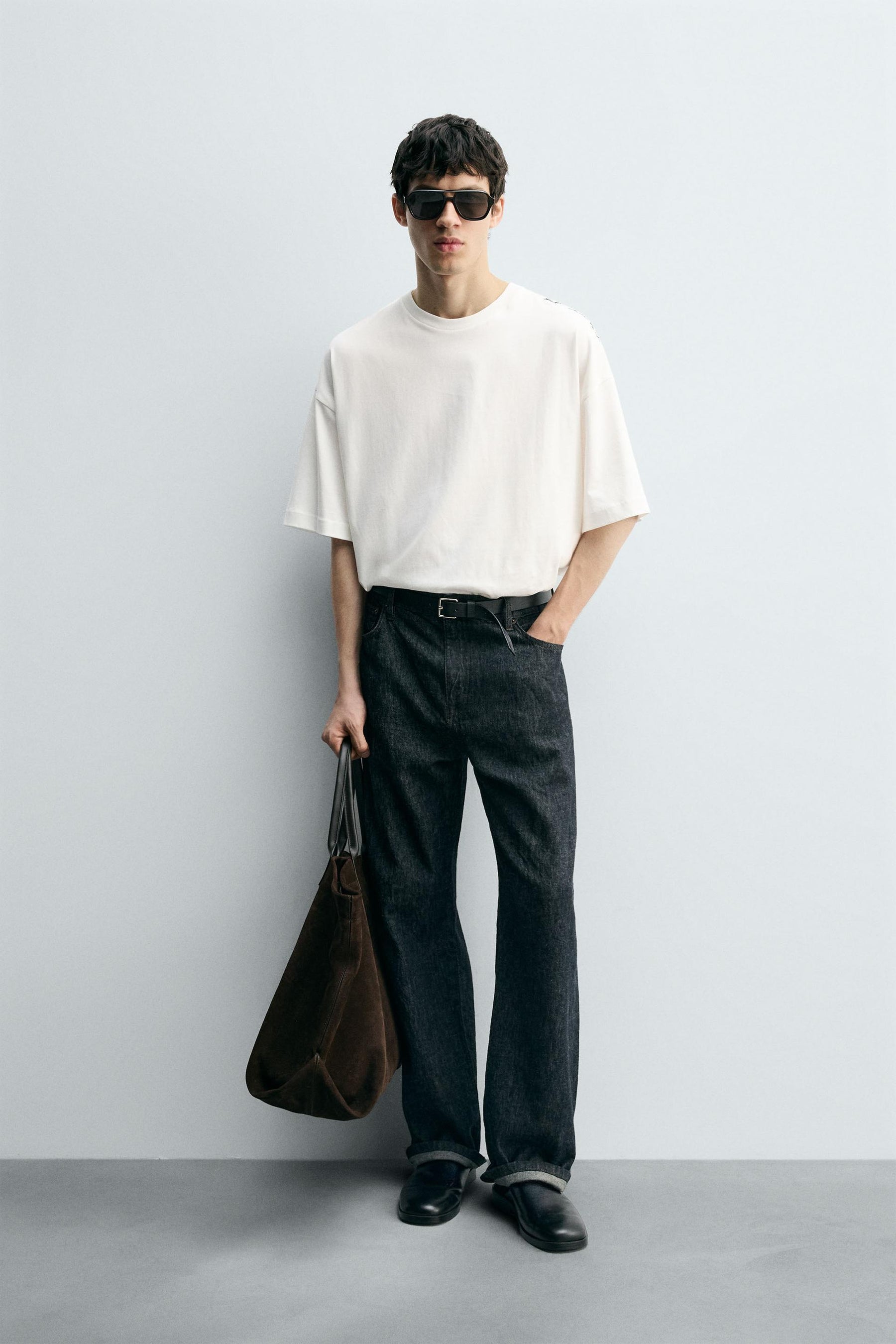 ABSTRACT PRINT T-SHIRT - Image 1