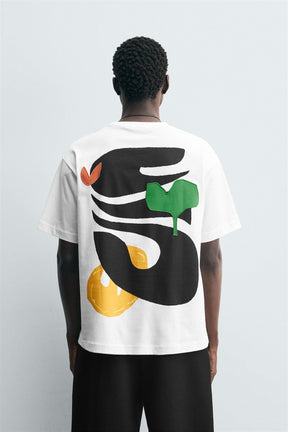 CONTRAST PATCH T-SHIRT - Image 3