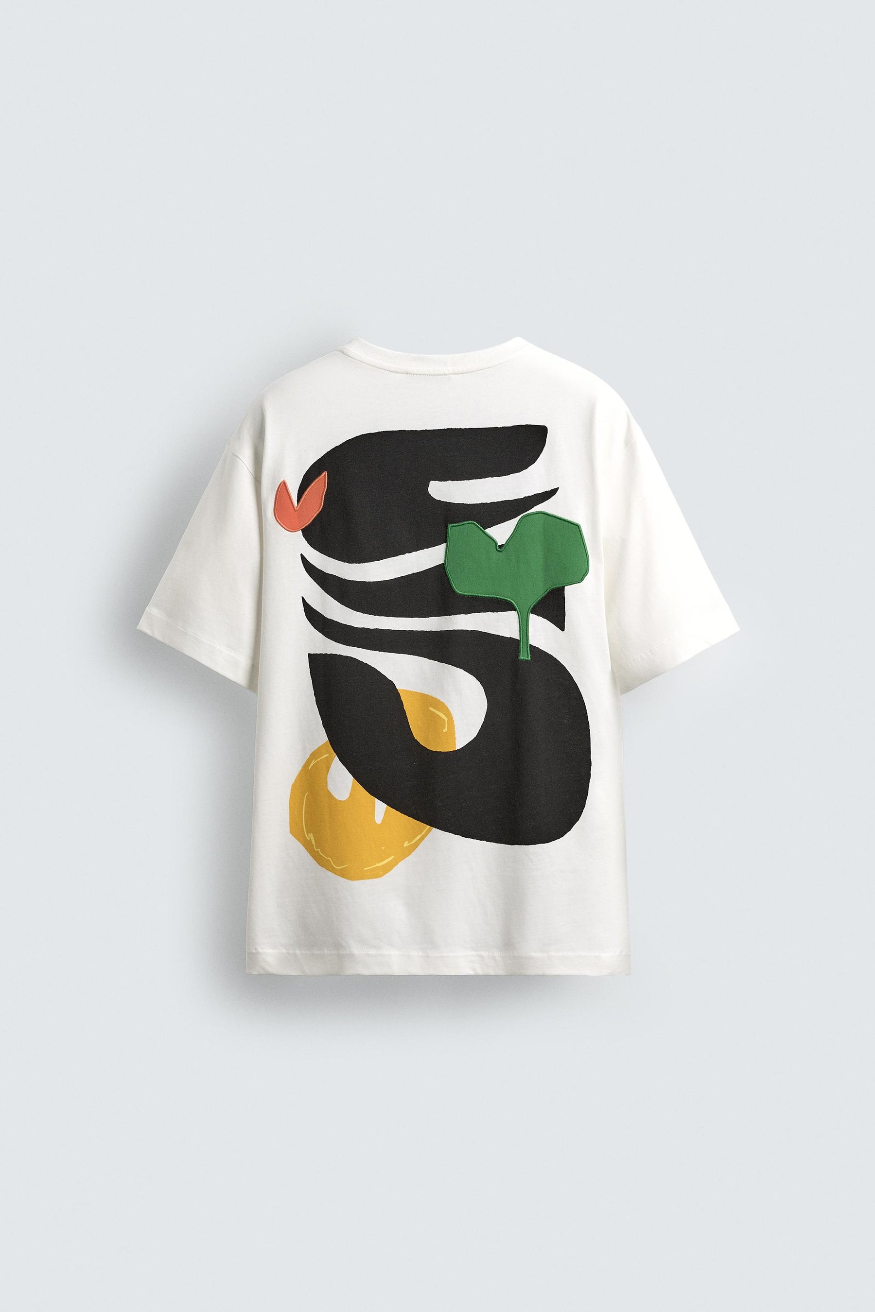 CONTRAST PATCH T-SHIRT - Image 6