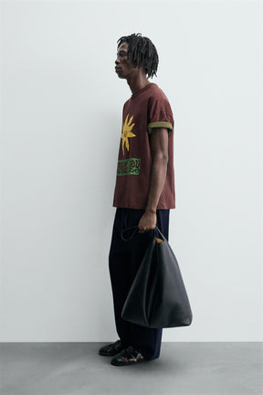 SLOGAN PRINT T-SHIRT - Image 4