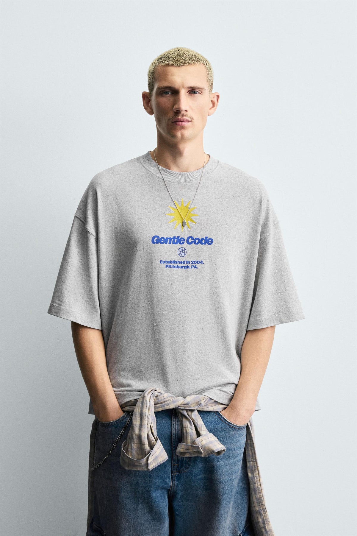 CONTRAST SUN PRINT T-SHIRT - Image 2