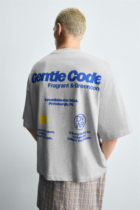 CONTRAST SUN PRINT T-SHIRT - Image 6