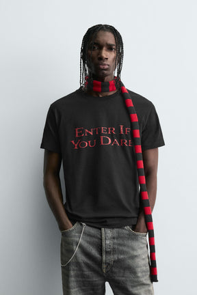 SLOGAN PRINT T-SHIRT - Image 2