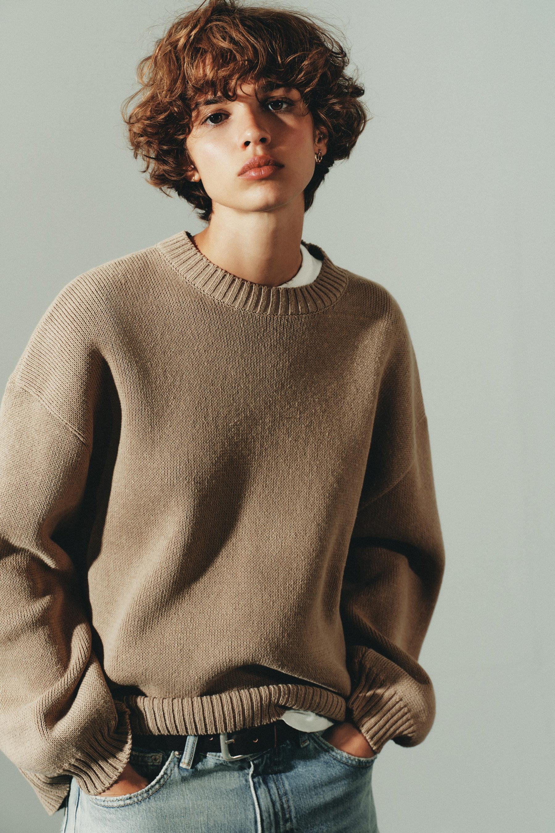 OVERSIZED KNIT JUMPER
