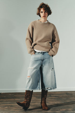 OVERSIZED KNIT JUMPER