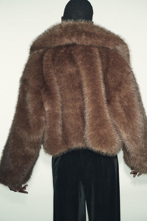 Faux Fur Coat