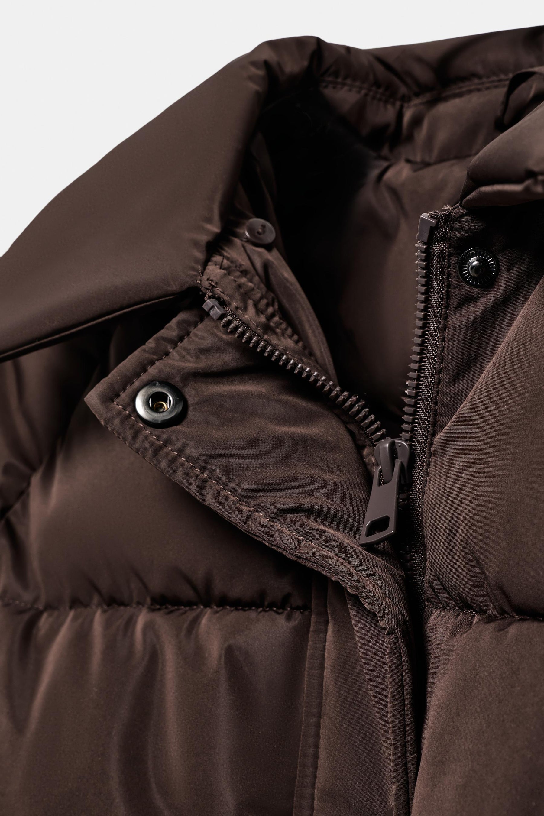 QUILTED BOMBER WITH FUR