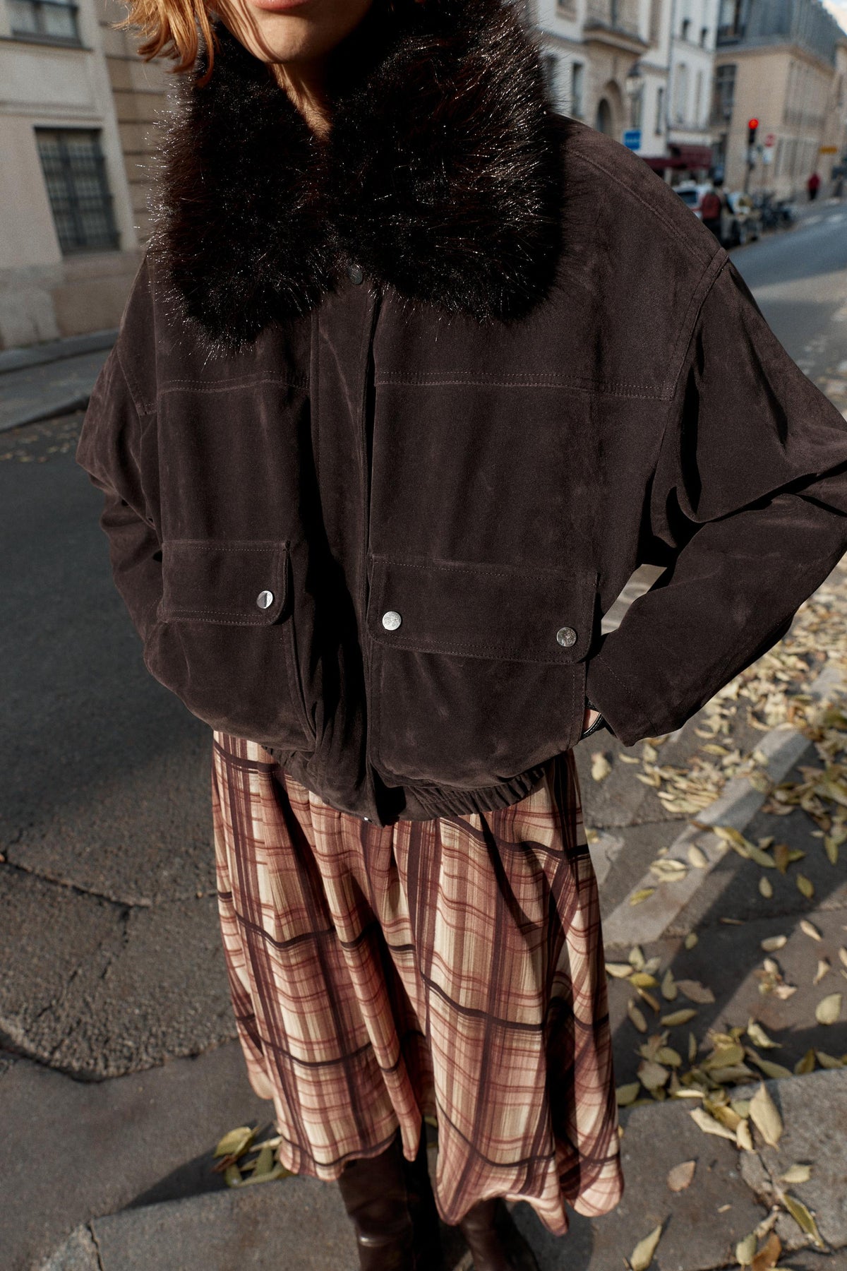 OVERSIZED BOMBER JACKET