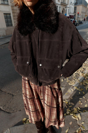 OVERSIZED BOMBER JACKET