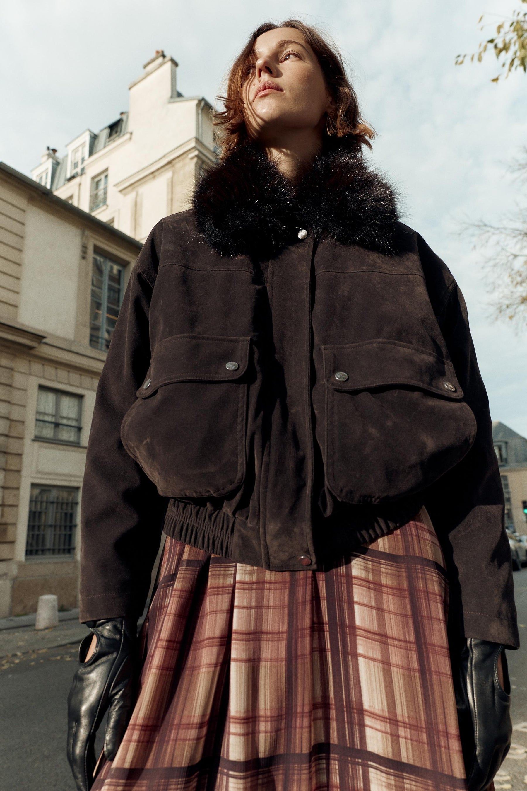 OVERSIZED BOMBER JACKET