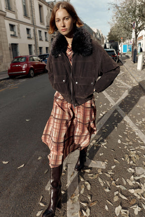 OVERSIZED BOMBER JACKET