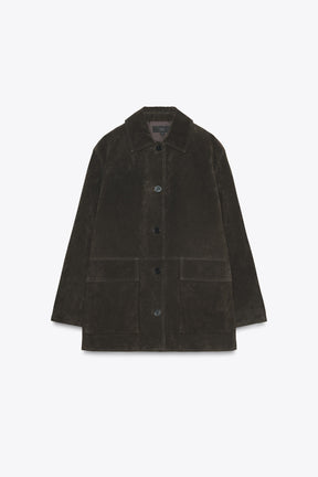 Suede Leather Jacket