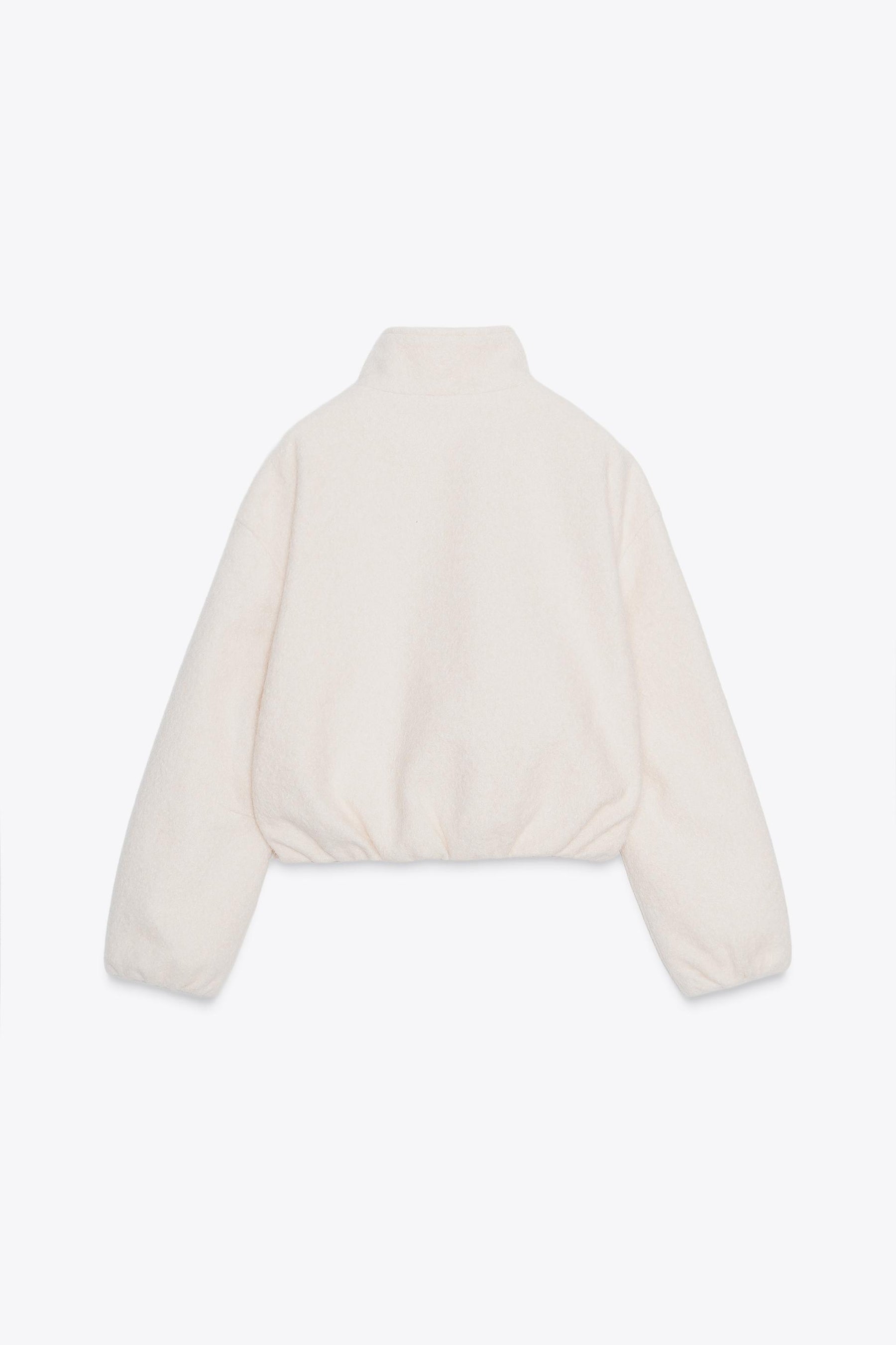 BOUCLÉ HIGH-NECK JACKET - Image 5