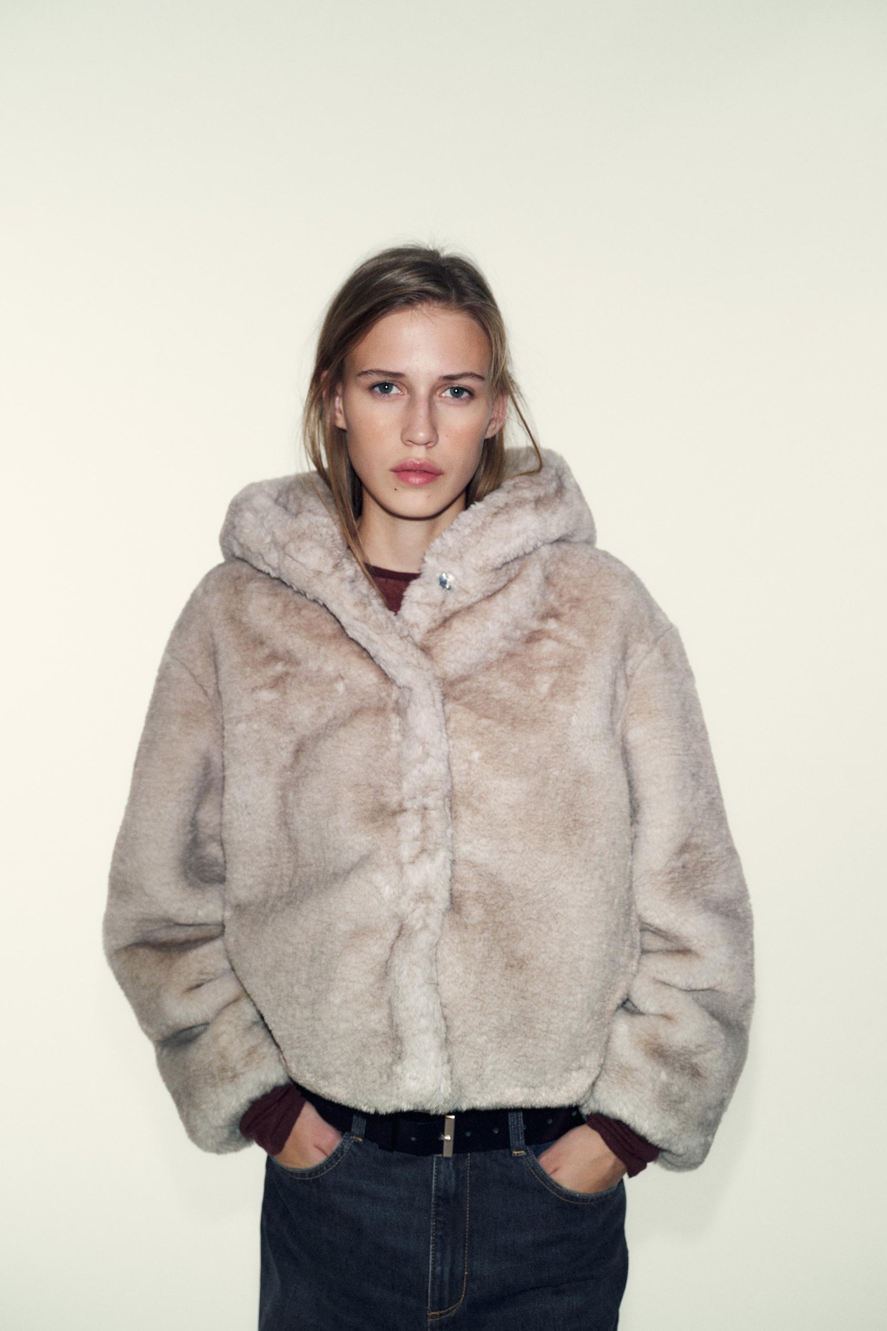 Hooded Faux Fur