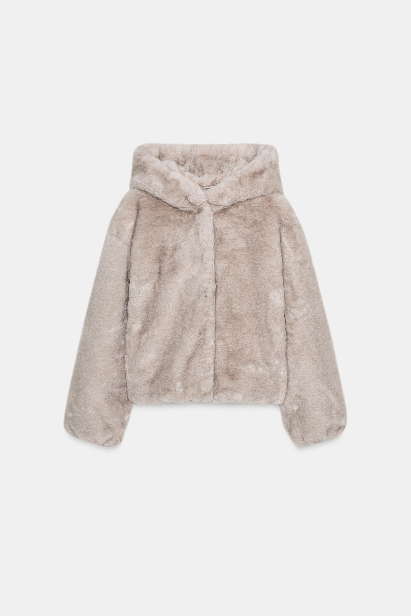 Hooded Faux Fur