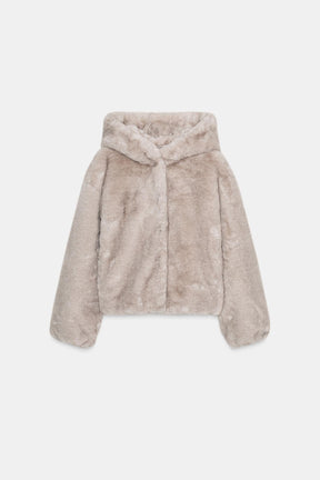 Hooded Faux Fur