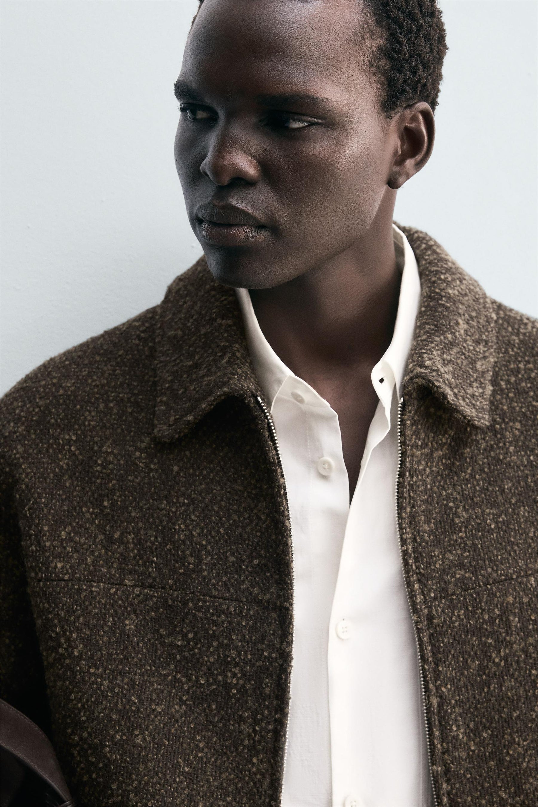 BOUCLÉ TEXTURED JACKET - Image 5