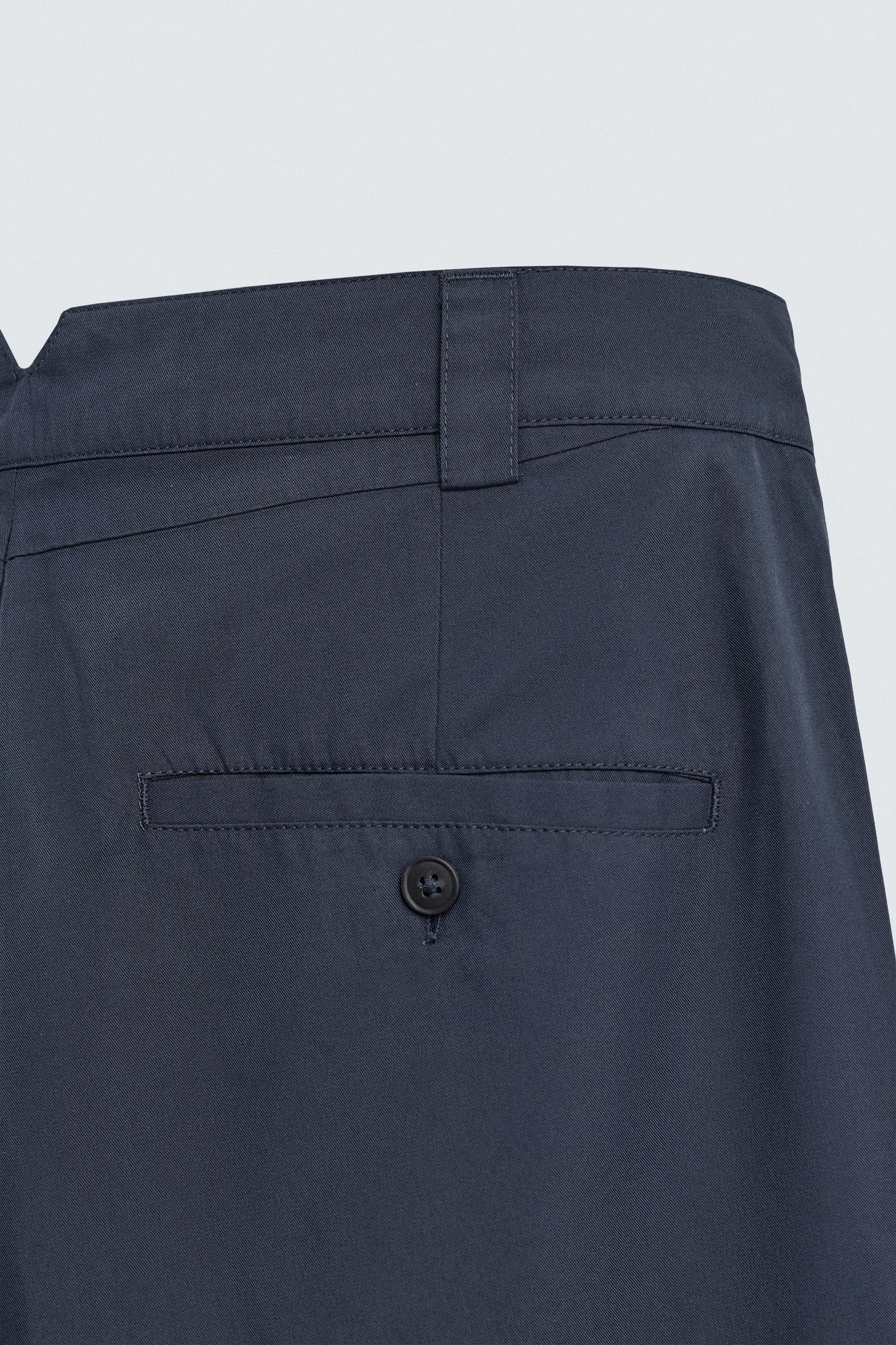 RELAXED FIT PLEATED TROUSERS - Image 9