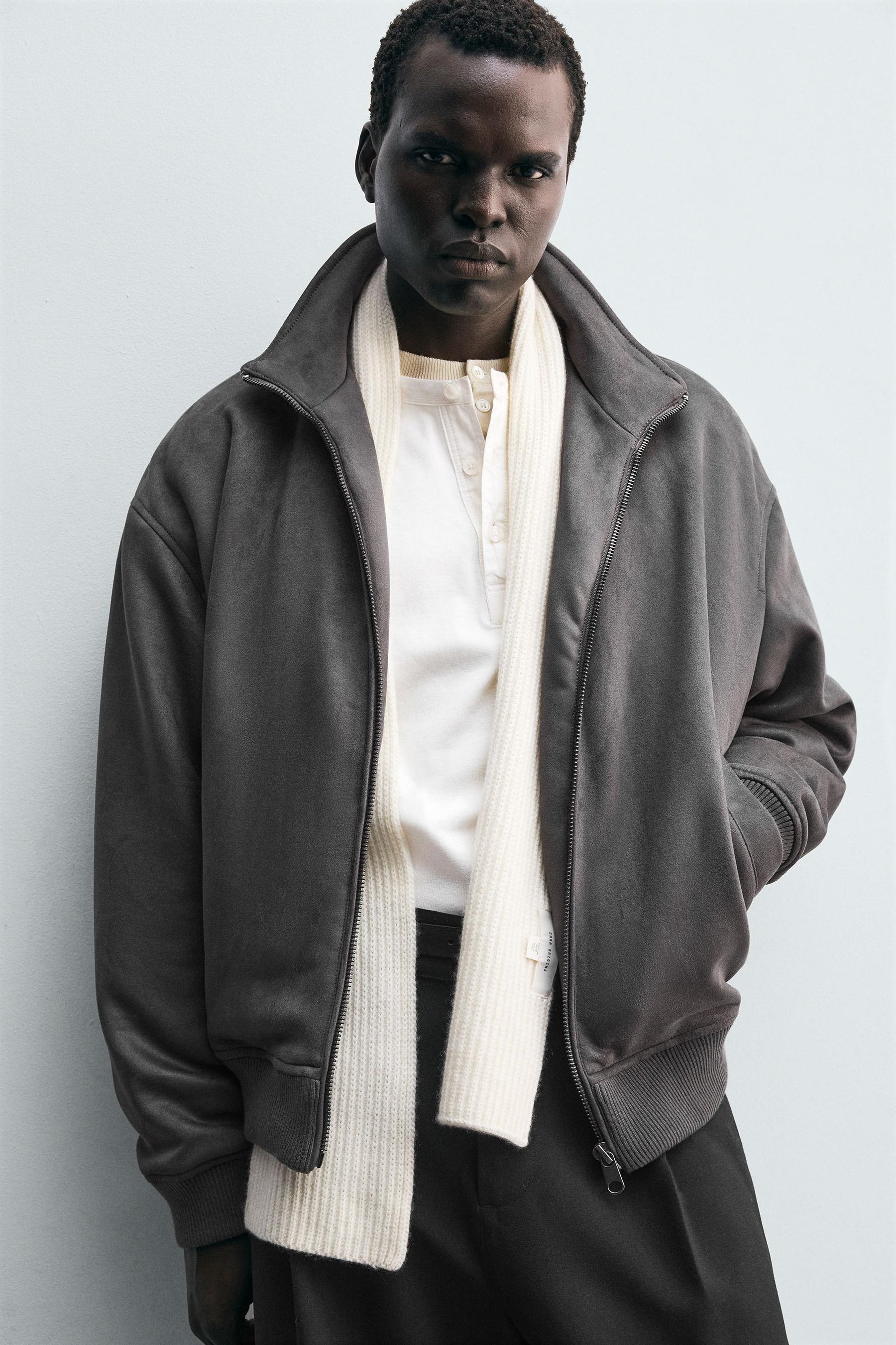 FAUX SUEDE JACKET - Image 5