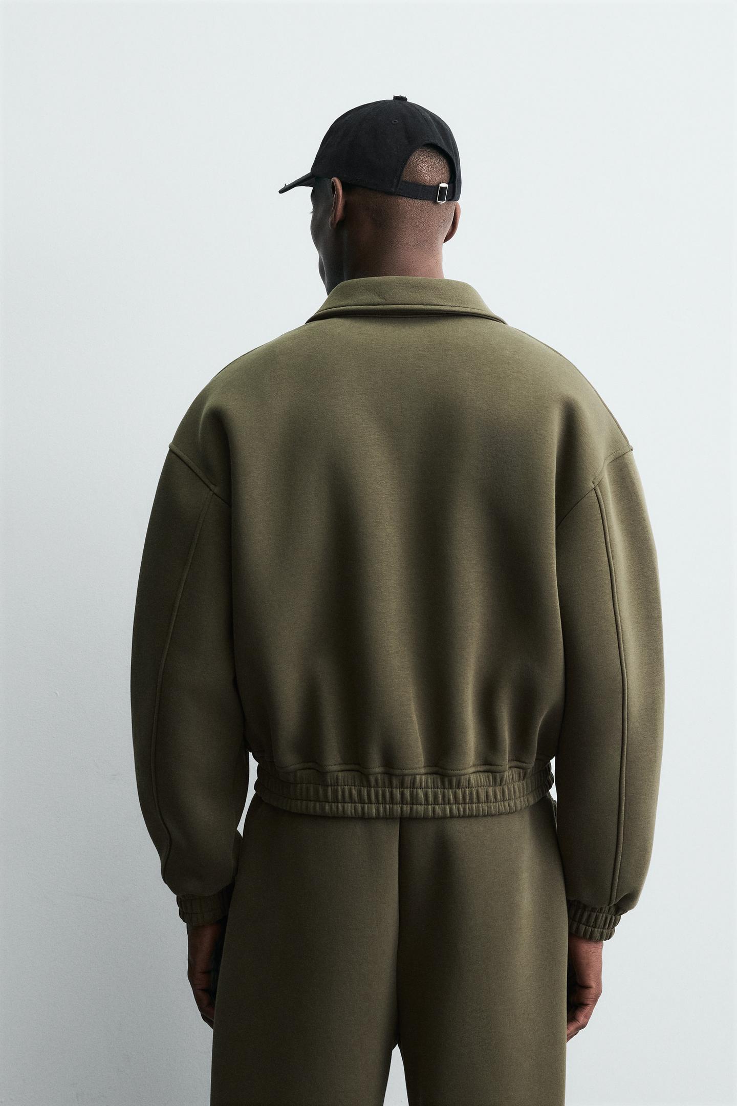 Boxy Neoprene Jacket