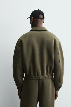 Boxy Neoprene Jacket