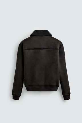 Suede Mix Jacket