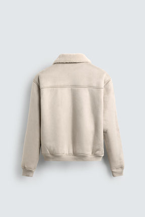Suede Mix Jacket