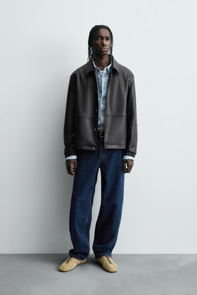 FAUX LEATHER JACKET - Image 1