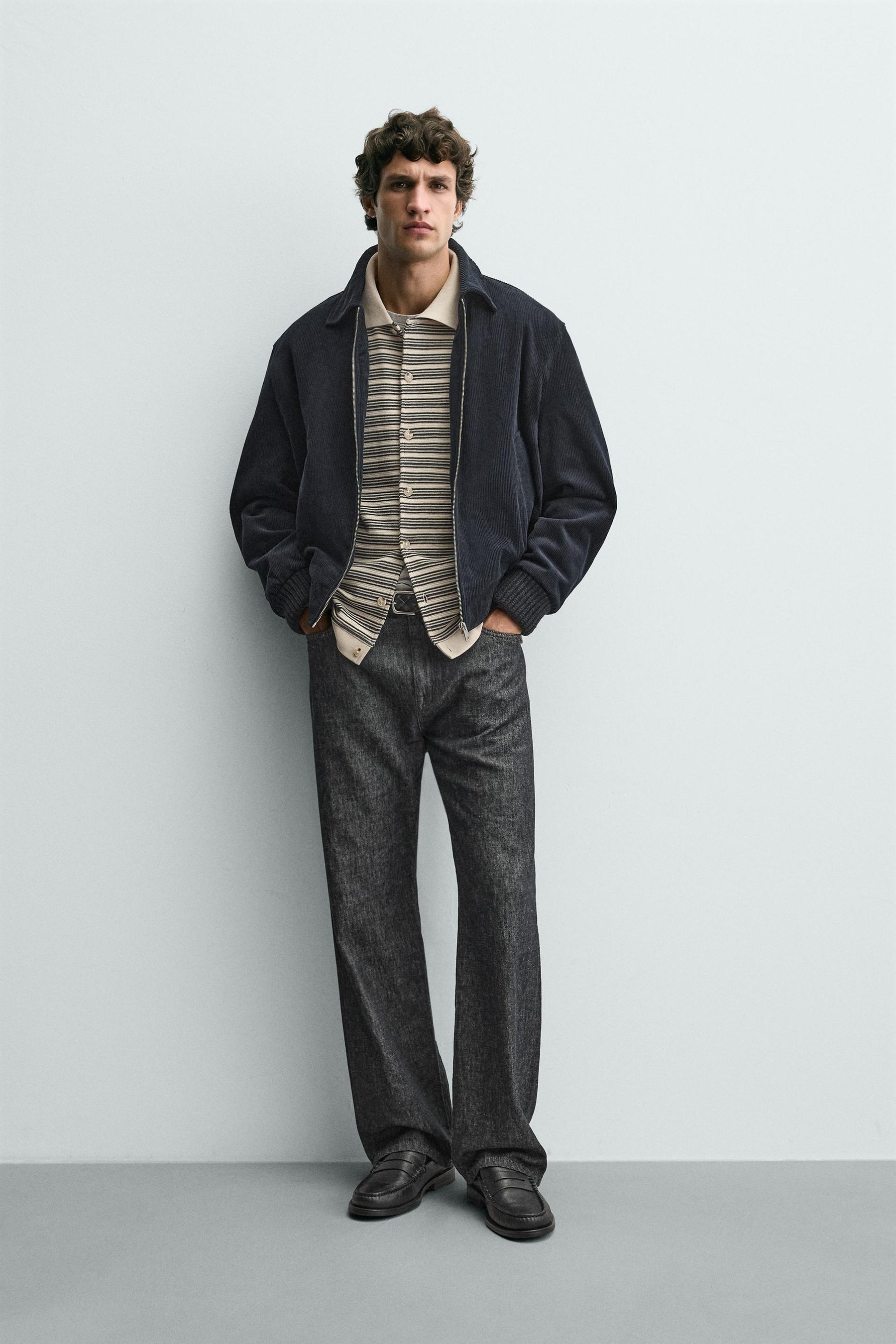 CORDUROY PADDED JACKET - Image 1