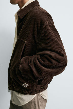 QUILTED CORDUROY JACKET - Image 6