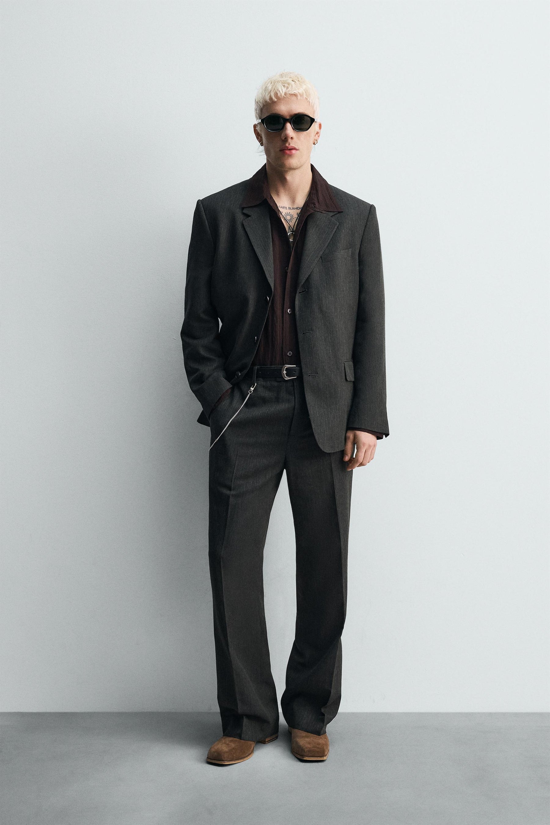 LIMITED EDITION TEXTURED BLAZER - Image 1