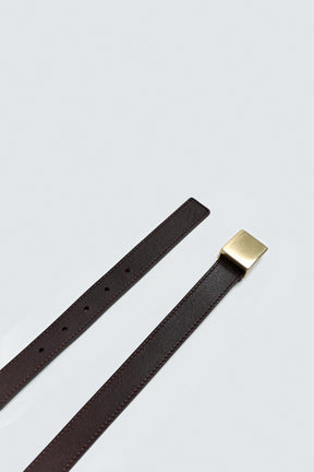 LIMITED EDITION LEATHER BELT WITH PLATE - Image 4