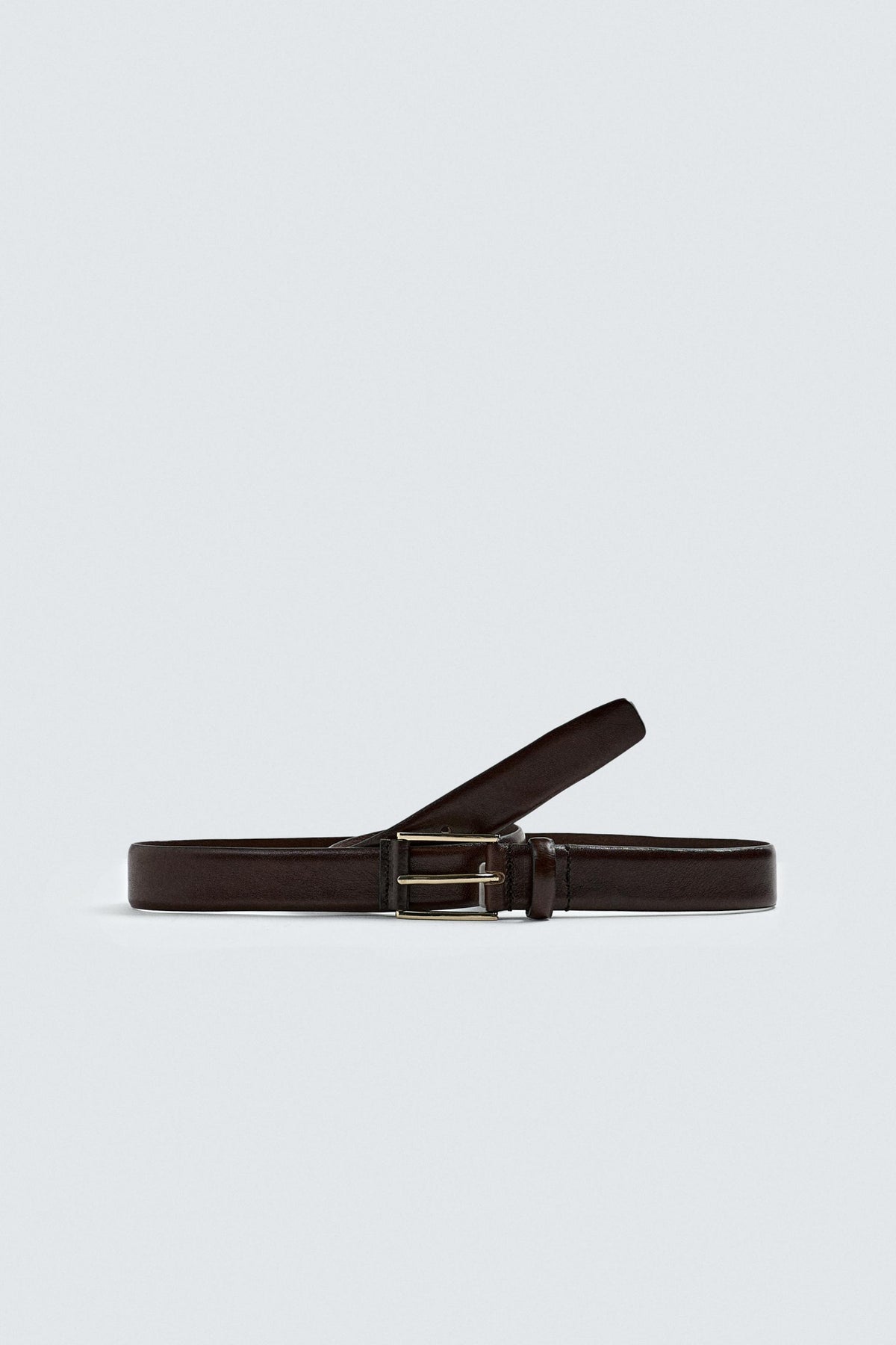 LEATHER DRESS BELT - Image 1
