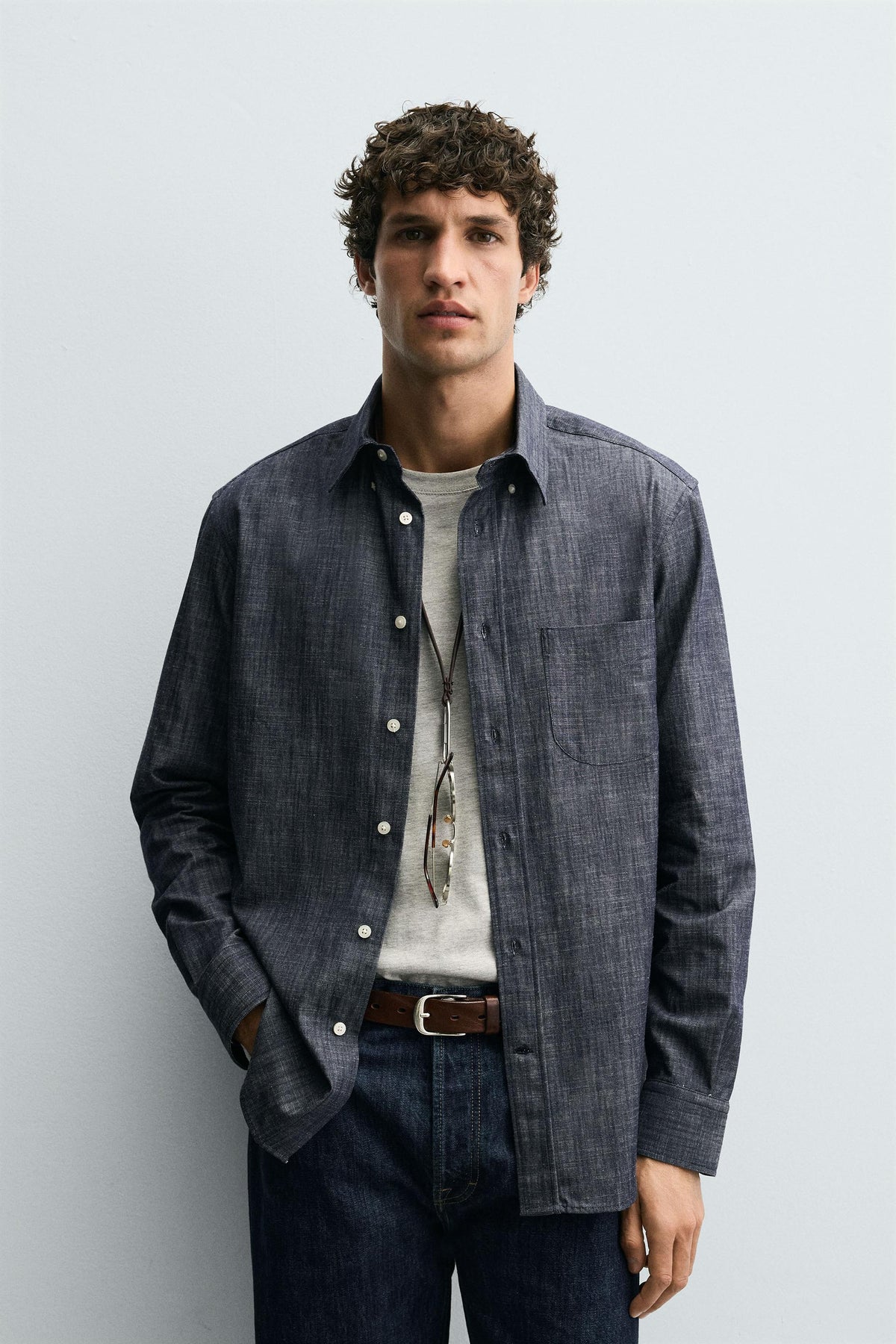 REGULAR FIT BUTTON-DOWN SHIRT - Image 2
