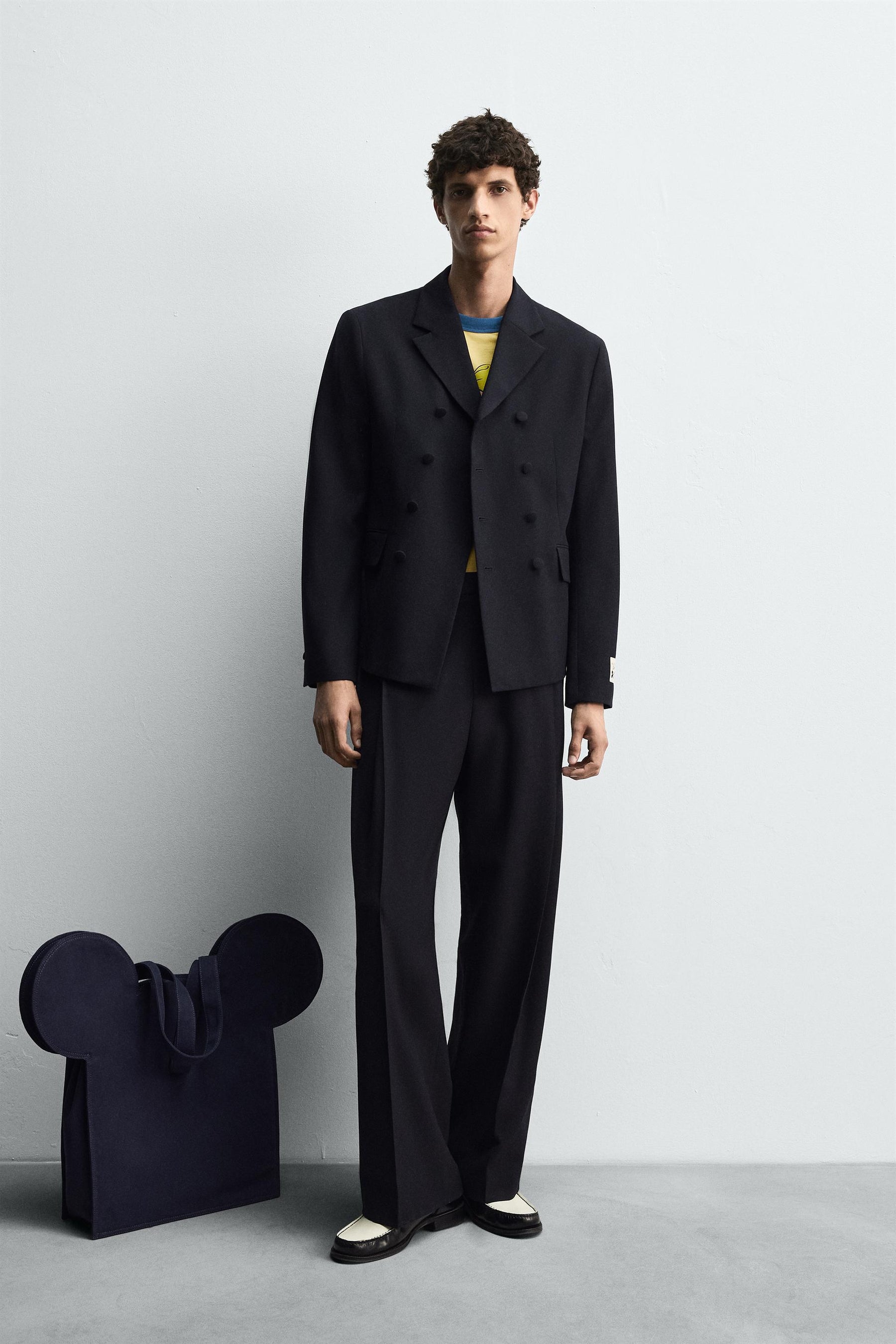 PLEATED SUIT TROUSERS HARRY LAMBERT FOR X DISNEY - Image 1