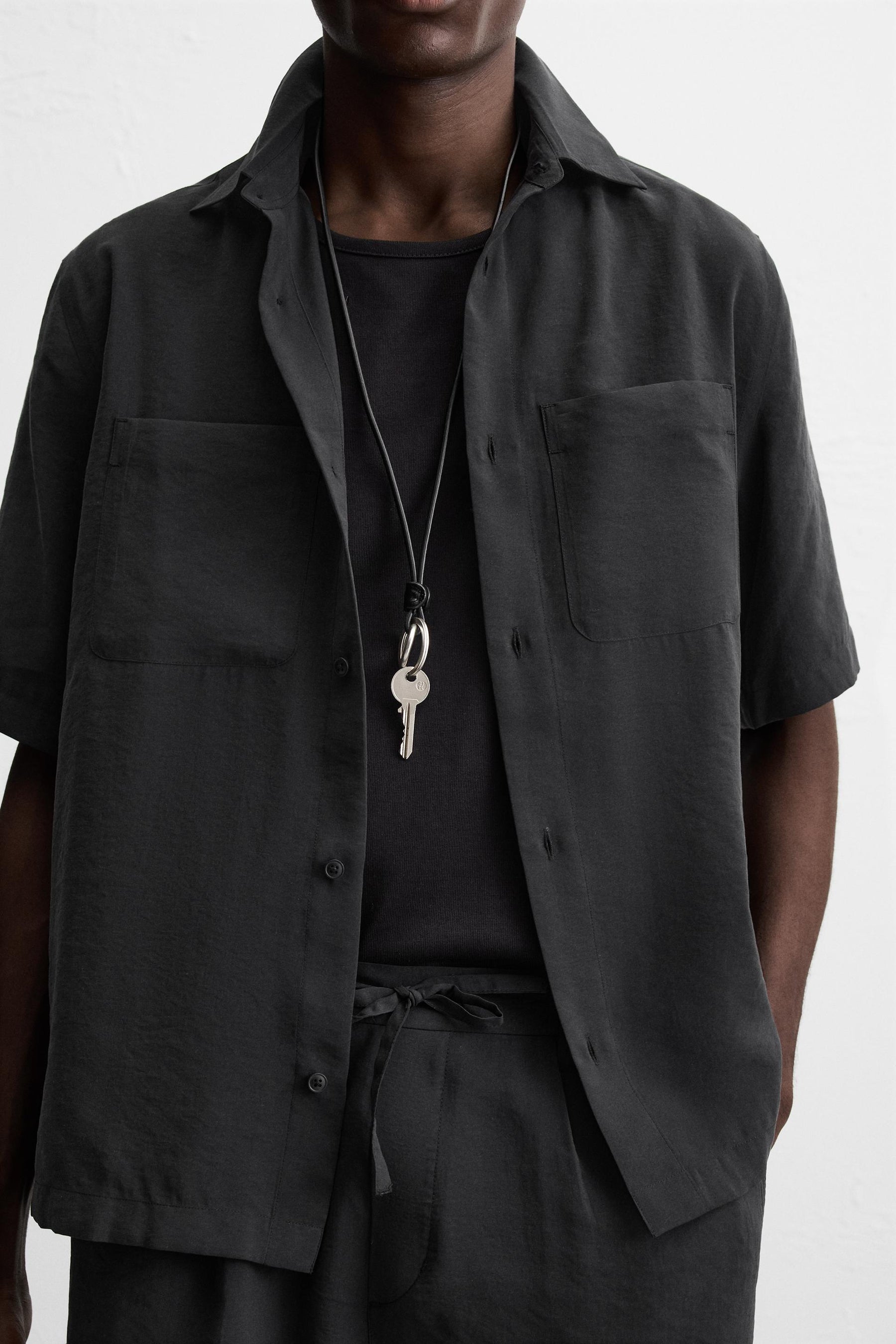 RELAXED FIT FLOWING SHIRT - Image 6