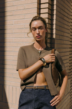 SHORT SLEEVE CARDIGAN - Image 3