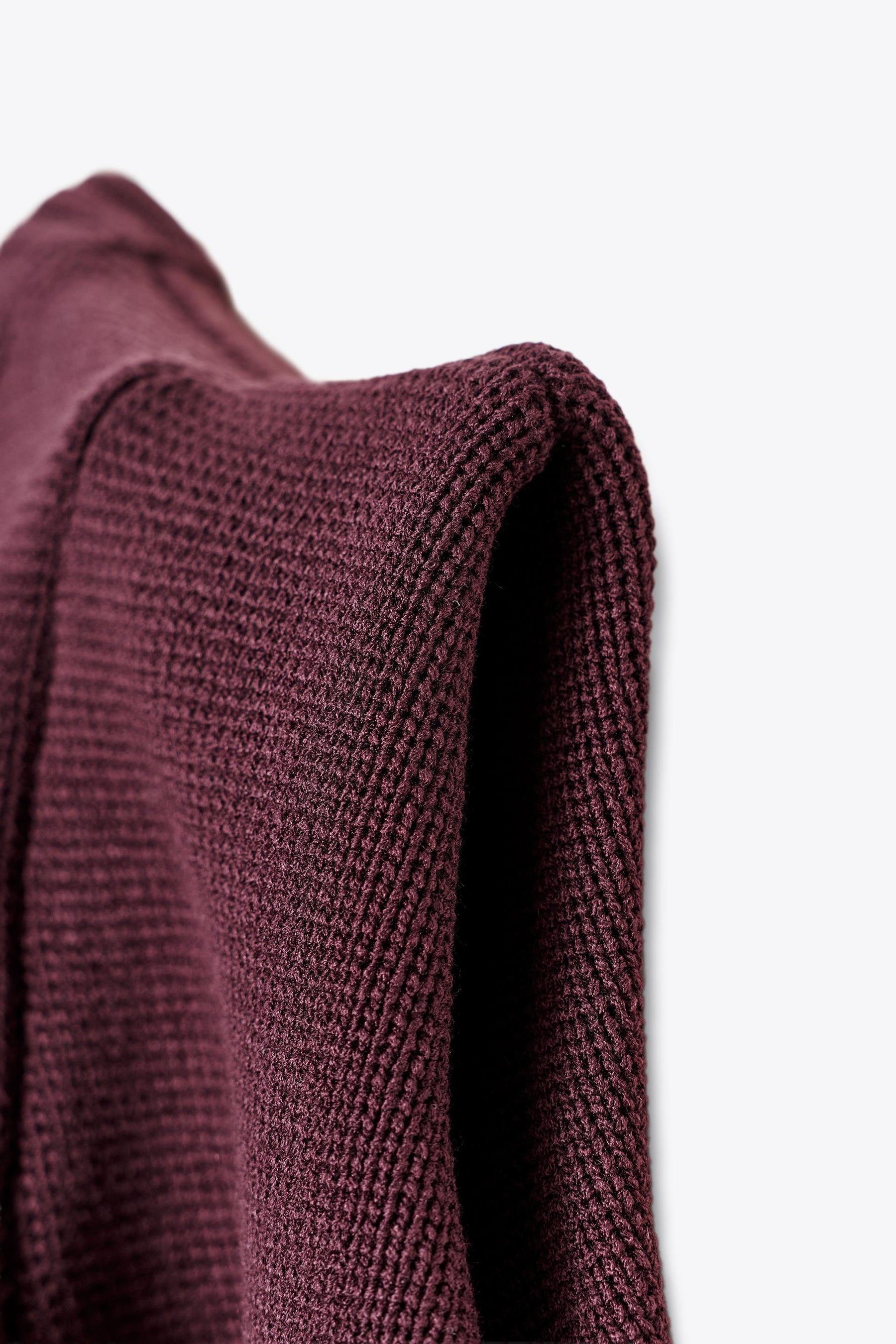 Padded Shoulder Knit Jumper