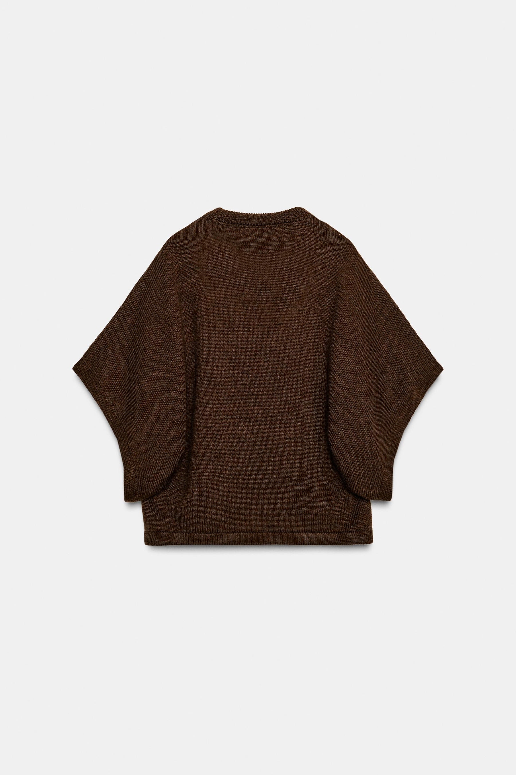WIDE SLEEVE KNIT JUMPER