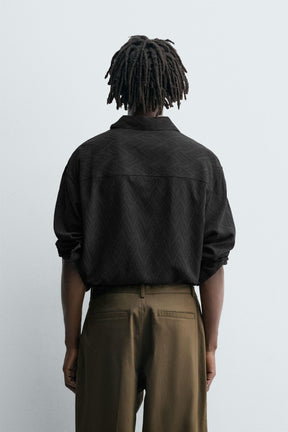 GEOMETRIC JACQUARD SHIRT - Image 3